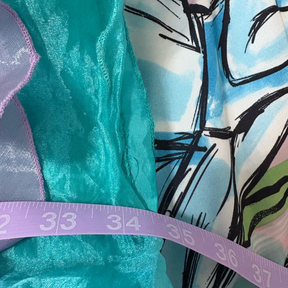 Disney Ariel Kids Costume - Purple and Teal - Picture 7 of 8